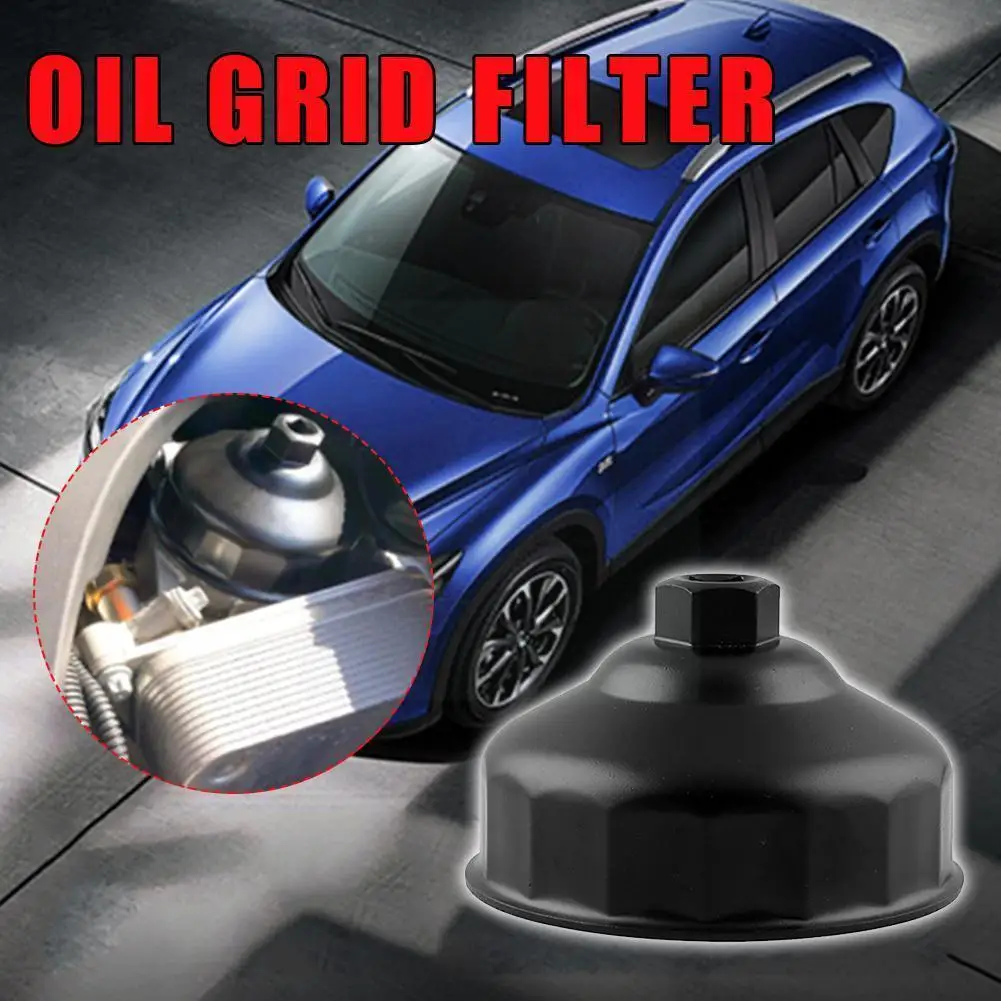 

Car Oil Filter Wrench 86mm 16 Flutes End Socket Square Drive Cap Remover Tool Mini Auto Car Repair Tools Filter For BMW Vol Y4B8