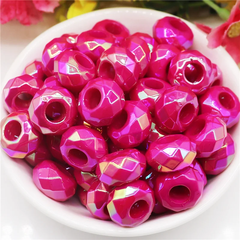 10 шт. бусины для волос 14 мм