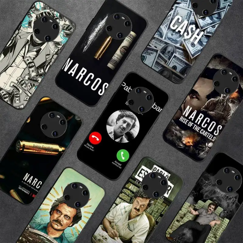 

Narcos TV Series Pablo Escobar Phone Case for Huawei Y 6 9 7 5 8s prime 2019 2018 enjoy 7 plus