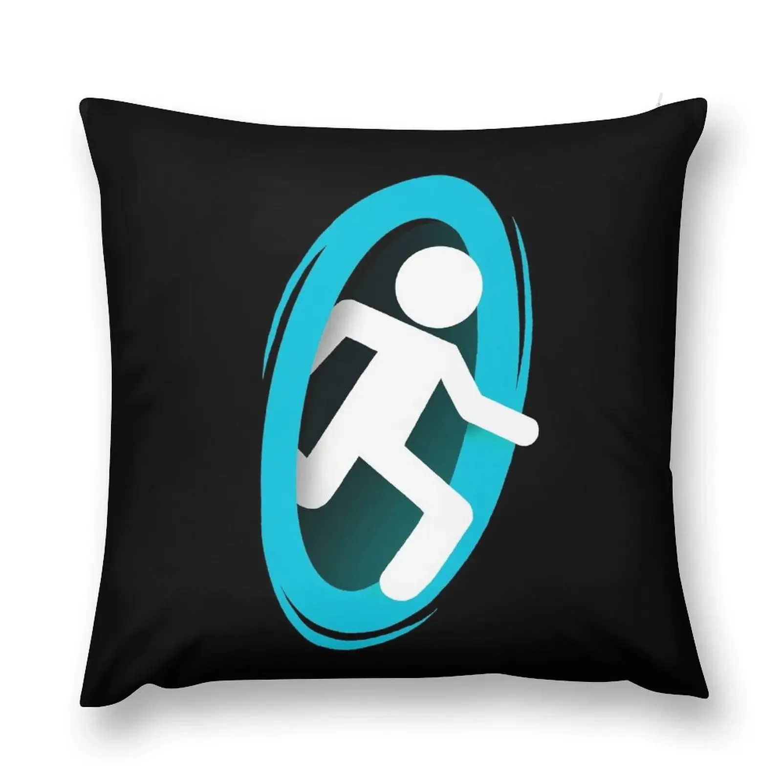 Видеоигра Portal 2. Забавная синяя подушка для телеспорта. Рождественские