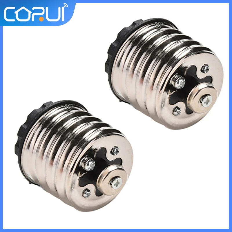 

CoRui Lamp Base E40 To E27 Bulbs Adapter Converter Led Socket Light Bulb Base Connector E40 To E27 Lamp Holder Converters Plug