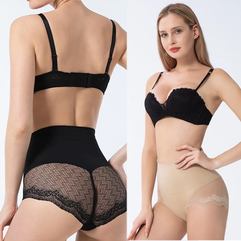 

Женские трусики с высокой талией, мягкие эластичные трусики с полным покрытием