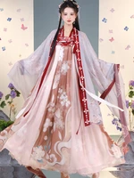 hanfu originale princess embroidery traditional women hanfu dress ancient chinese costumes beautiful dance clothes