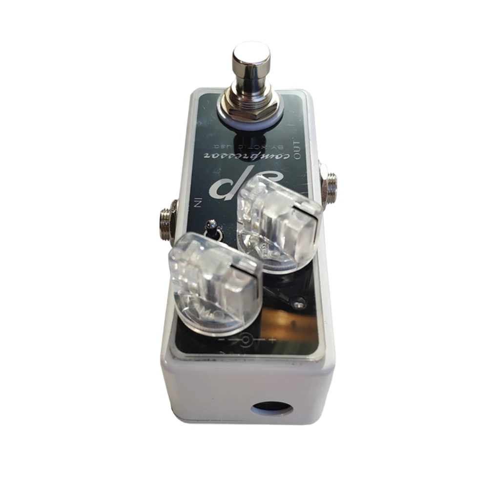 Гитарная педаль LYR PEDALS Ly Rock White: классический компрессор, одноканальный эффект, True Bypass (art.: 3920dae52ba41) - 3920dae52ba41