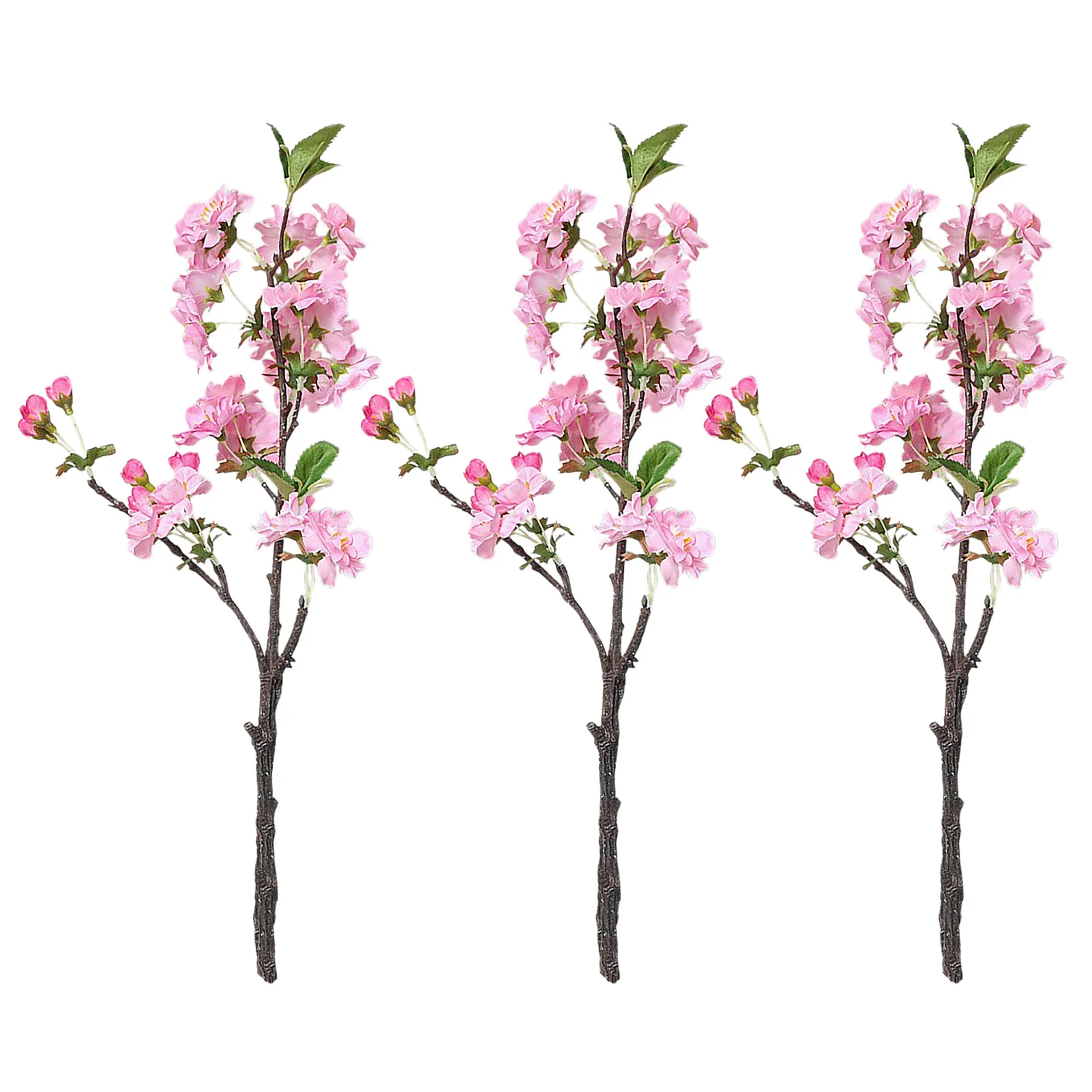 

Искусственные ветки вишни, шелк, 3 штуки