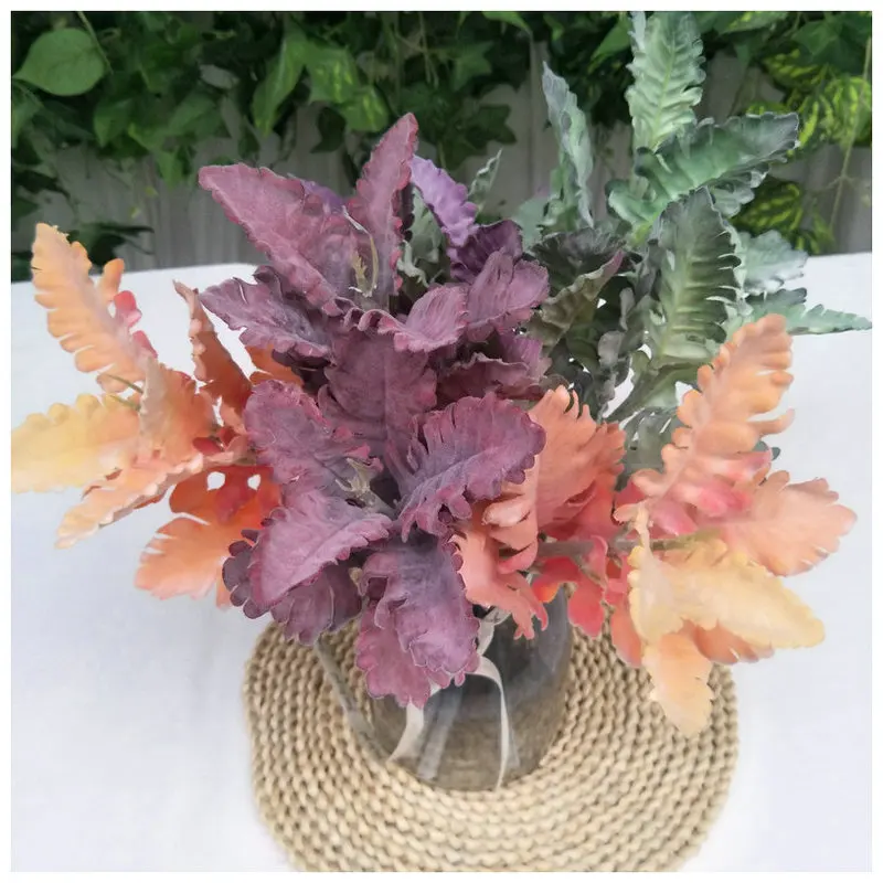 

Realistic Artificial Plants High-Quality Luxury Wedding Pleasing To The Eye Garden Wall Room Decoration Desktop Accessories