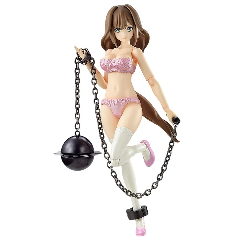 

[In Stock]OriginalGSSGoodSmile Max Factory Guilty Princess PLAMAX GP-05 Underwear Body Girl Jelly PVC Action Assemble Model Toys
