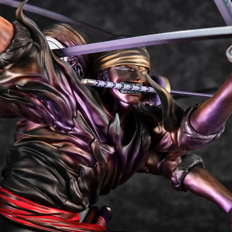 В наличии подлинная MegaHouse MH POP MAX One Piece аниме-фигурка 17 5 см Roronoa Zoro Nine Swords Asura игрушка