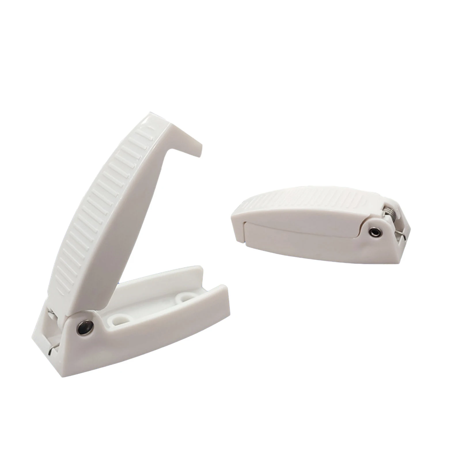 

RV Baggage Door Catch Camper Trailer White ABS Auto Styling Accessories Durable Material And Simple Installation For RV Trailer