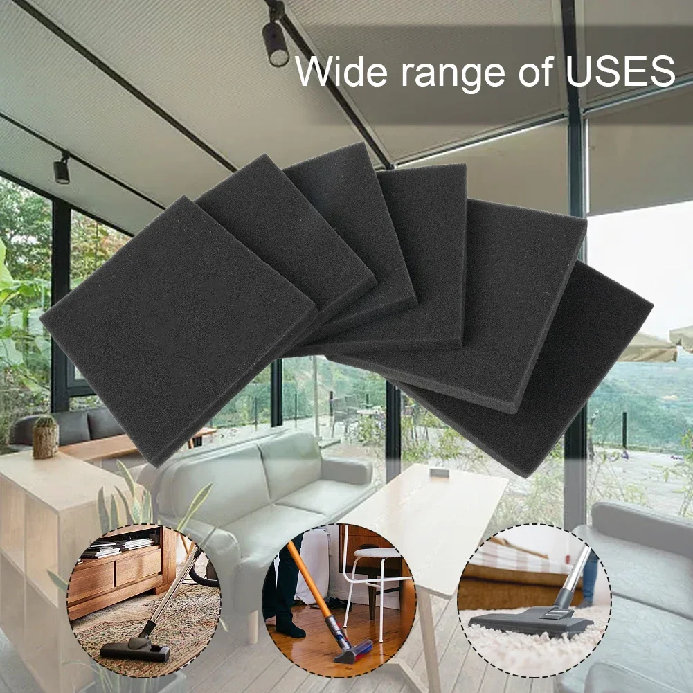 Губка для пылесоса FC8140 FC8142 практичный Черный Сменный фильтр от пыли