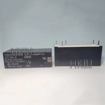 

5pcs new JS-24N-K POWER RELAY 24VDC 10A SPDT 29X10X12.5MM