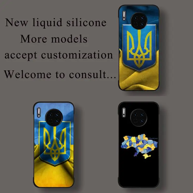

Ukraine Flag Ukrainian Phone Case For Huawei honor Mate 10 20 30 40 i 9 8 pro x Lite P smart 2019 nova 5t