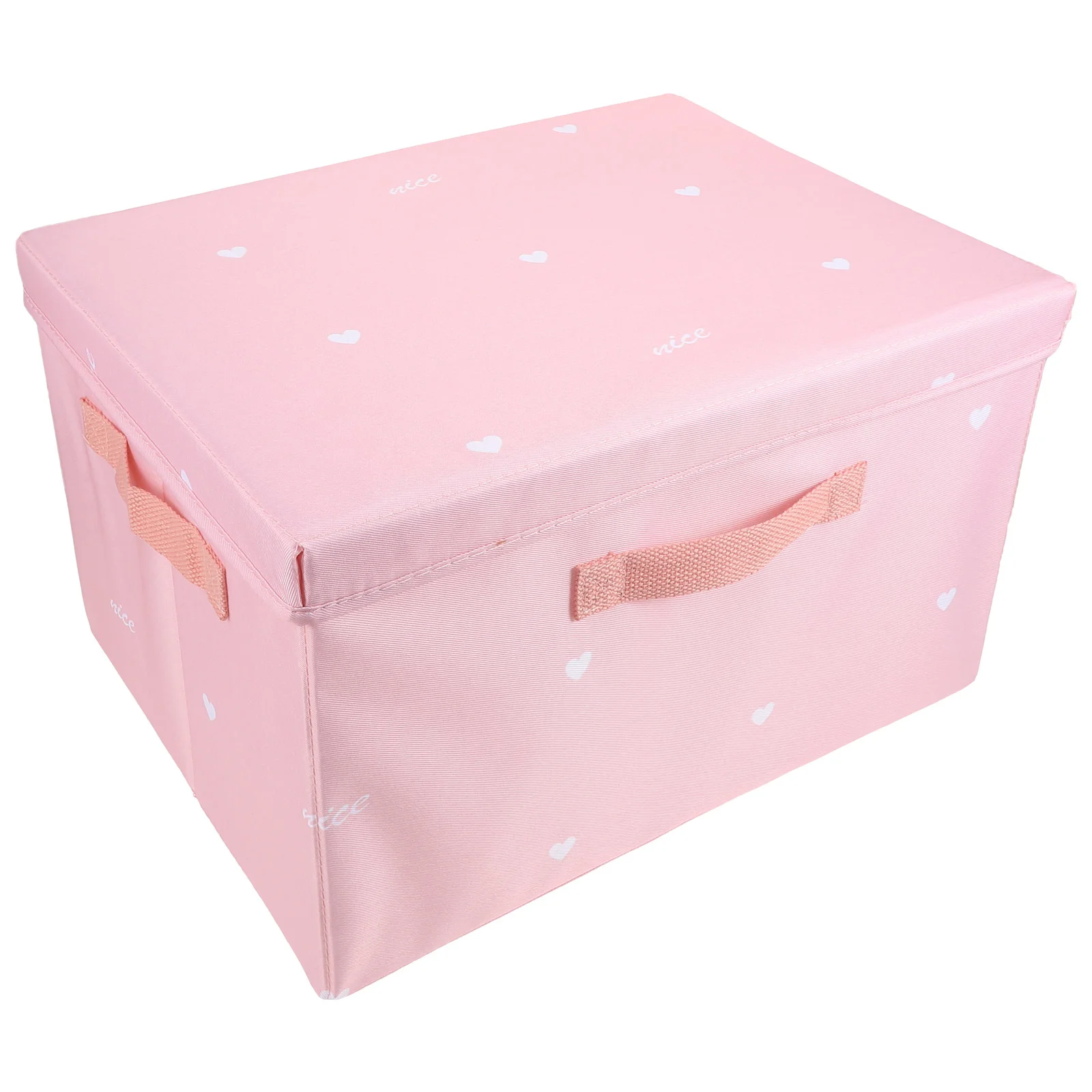 

Storage Box Clothes Lids Bins Wardrobe Fabric Sundry Boxes Organizer Large Folding Papacity Held Hand Closet Organizing Portable