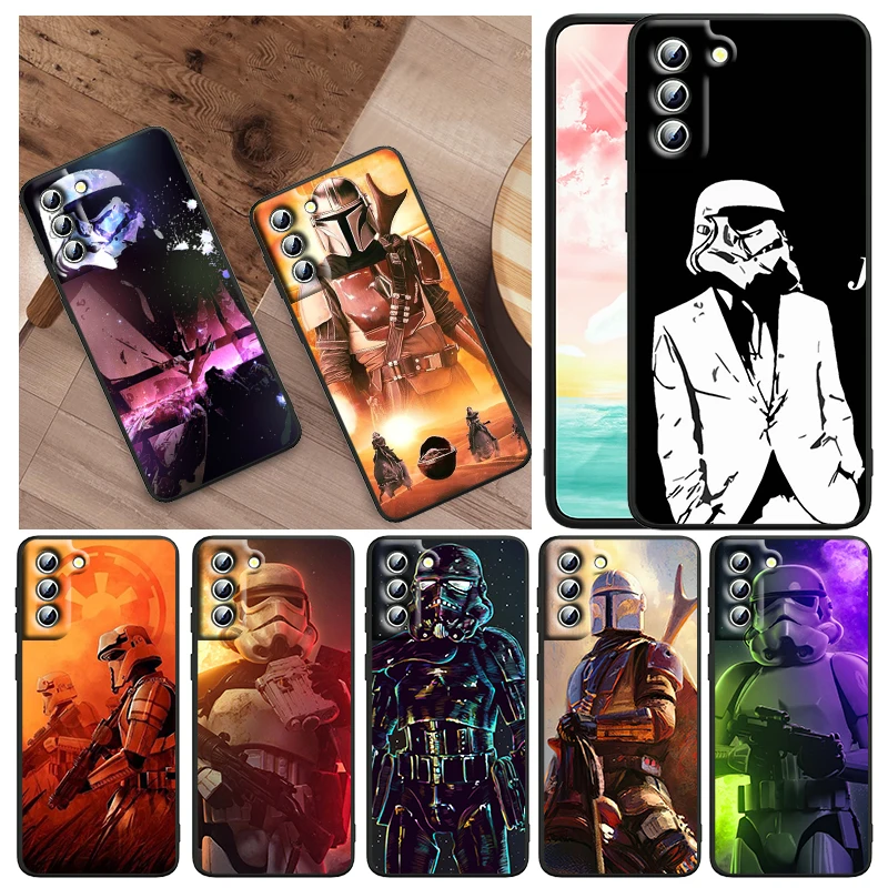 

Jedi Knight Star Wars Art For Samsung Galaxy S22 S21 S20 FE Ultra Pro Lite S10 5G S10E S9 S8 Plus S7 Edge Black TPU Phone Case