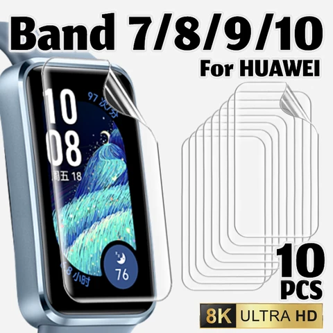 Гидрогелевая пленка для экрана Huawei Band 10 9 8 7 BAPPSUS