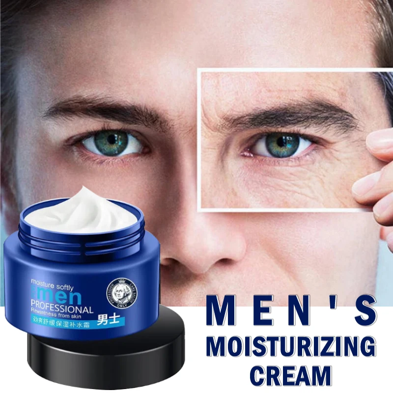 

Men Anti Aging Wrinkle Face Cream Deep Moisturizing Oil Controlling Day Firming Face Care Cream Brightening Lifting Skin Care