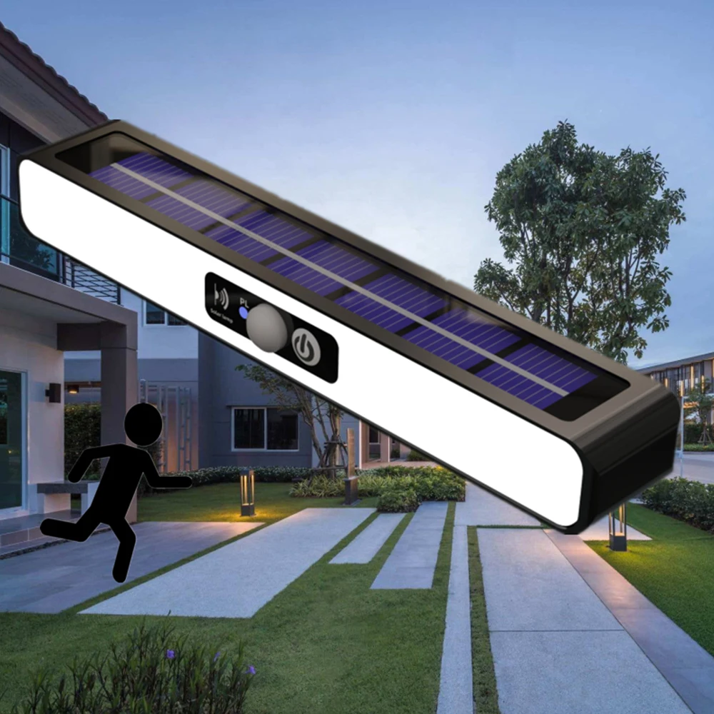

Solar Lights Outdoor Waterproof Motion Sensor Wall Lamp Landscape Garden Decorative Solar Powered Outdoor Lights with Bracket