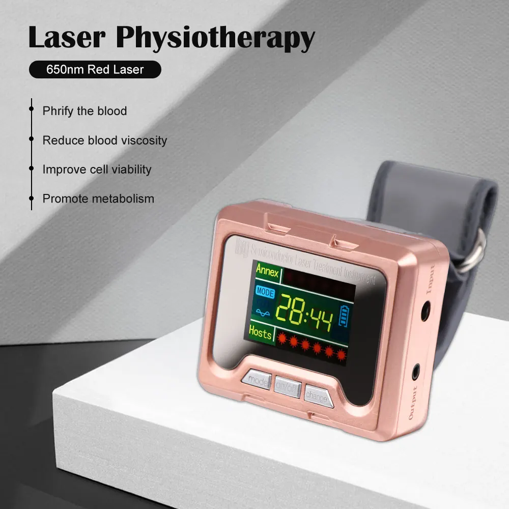 

Household Laser Physiotherapy Wrist Diode LLLT Laser Therapy Diabetic Wrist Watch for Diabetes Hypertension Sinusitis Treatment
