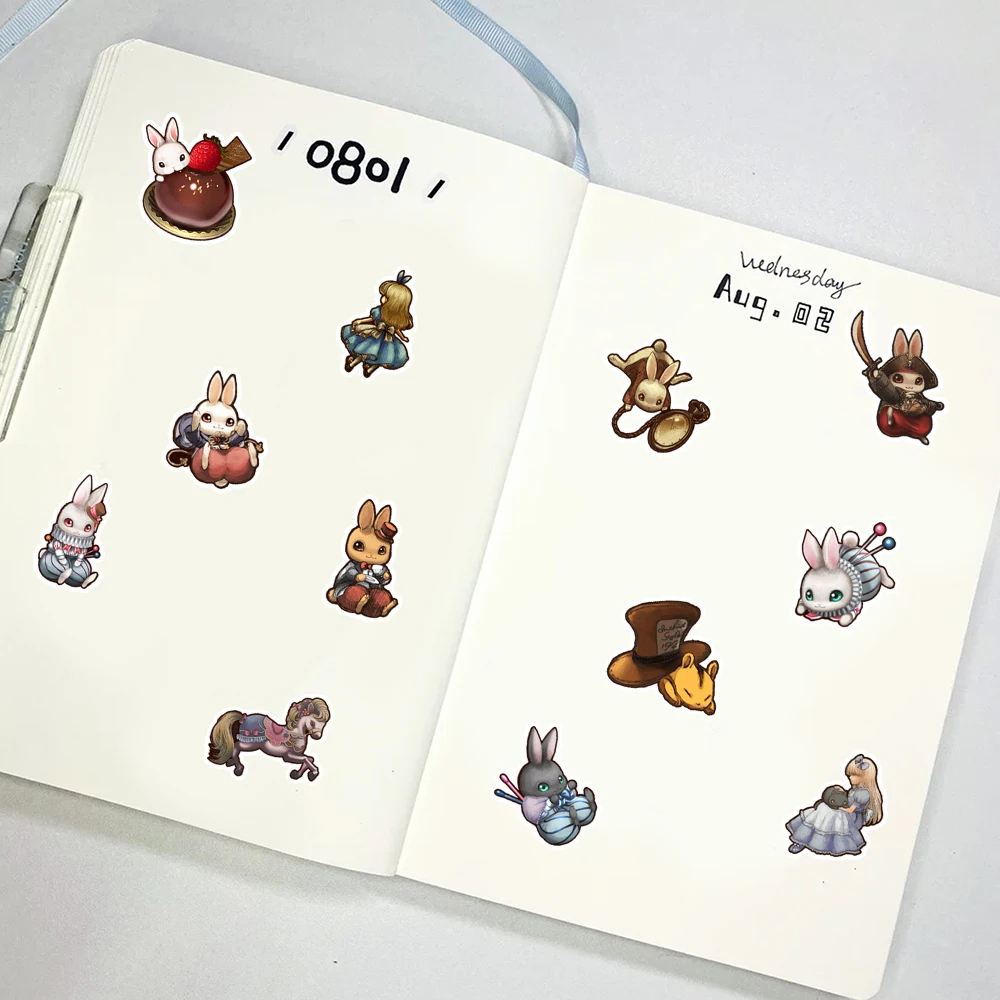 Самоклеящиеся наклейки в стиле ретро