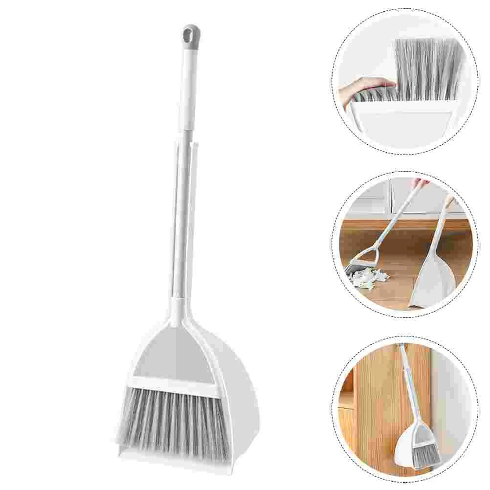 

1 Set Children Broom Dustpan Set Kid Cleaning Tool Set Small Cleaning Tool Prop