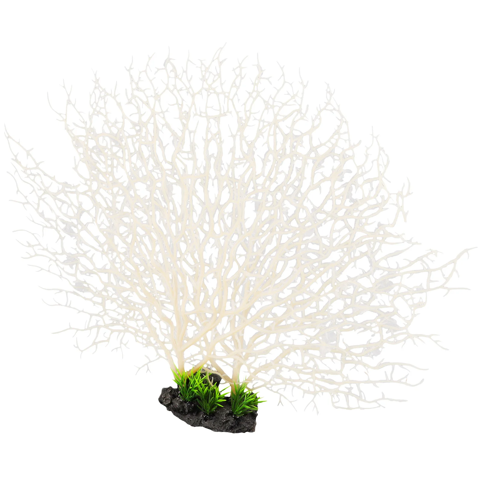 

Aquarium Coral Artificial Tank Decor Ornament Decorations Accessories Green Supplies Aquatic Resin Ornaments Fake Plastic Reef