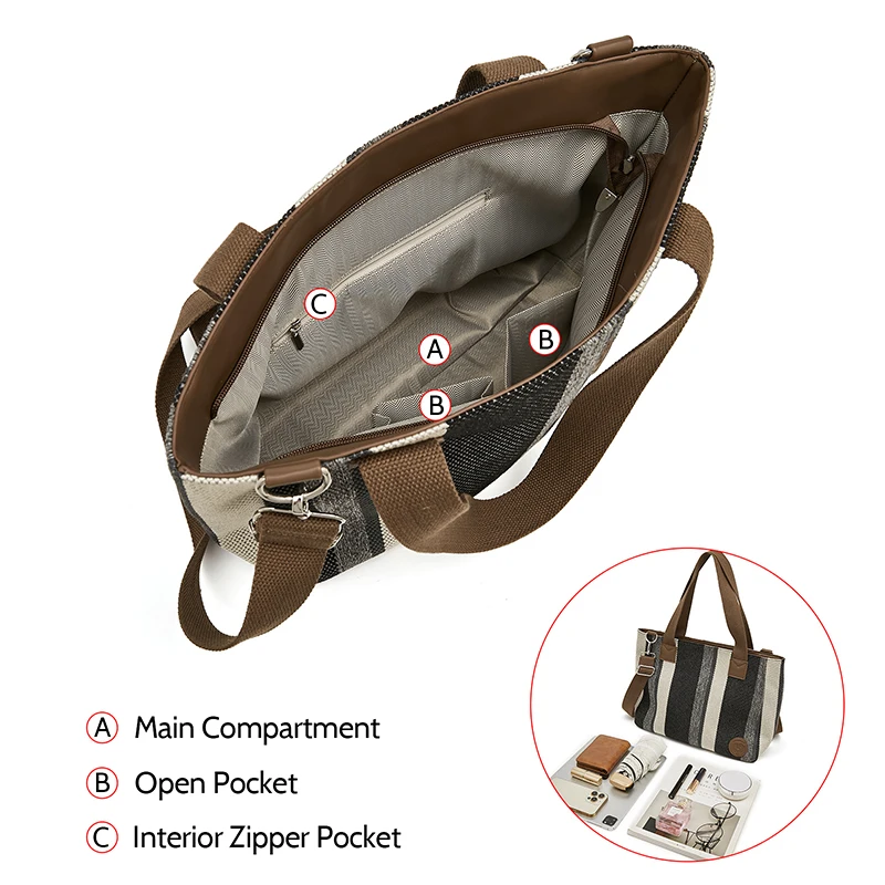 Женская сумка через плечо FOXER цвет в ассортименте