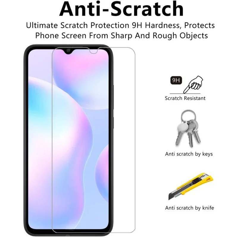Чехол для xiaomi redmi 9at защитная пленка экрана закаленное стекло redmi9at 9 at 9ta защитный