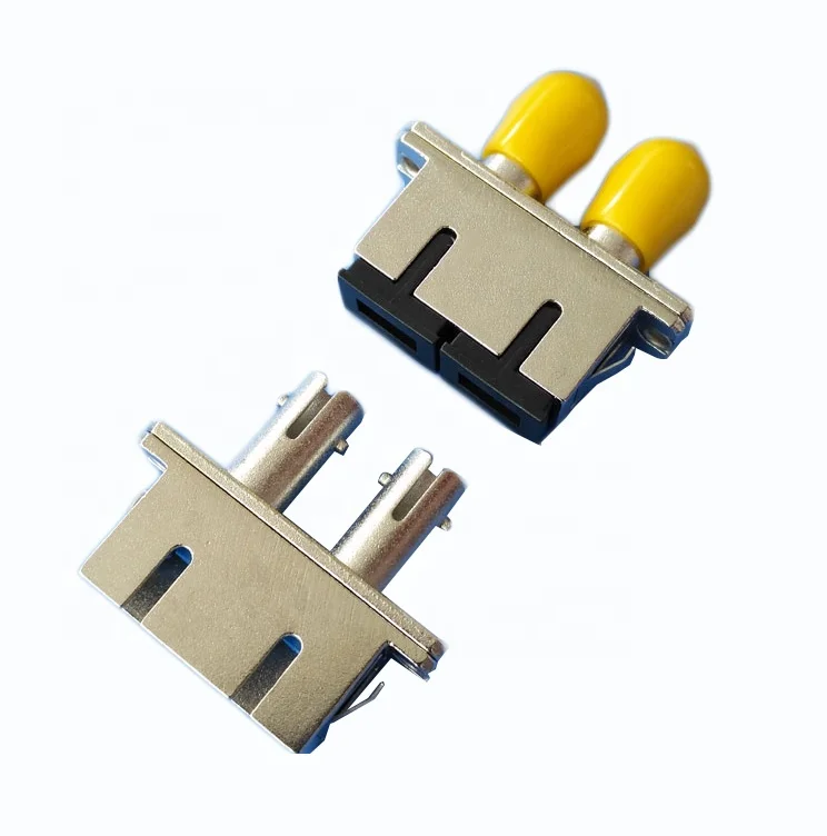 

SC-ST FC-ST SC-FC Duplex Hybrid Fiber Optic Adapter