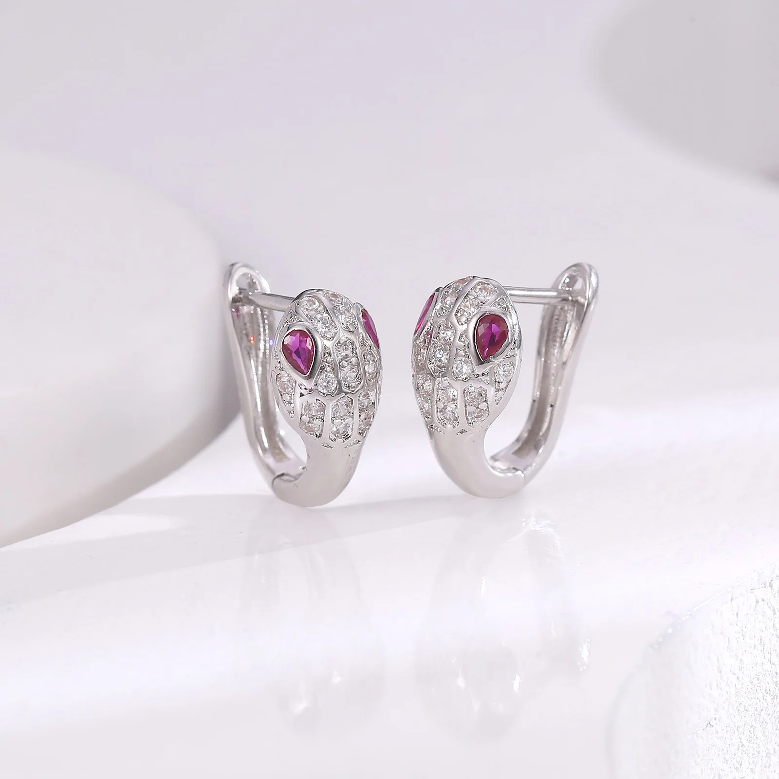 STELVIO 2023 Trending Individual Snake-Shaped Ear Buckle For Women Fashion High Sense Design Light Luxury Temperament Earring