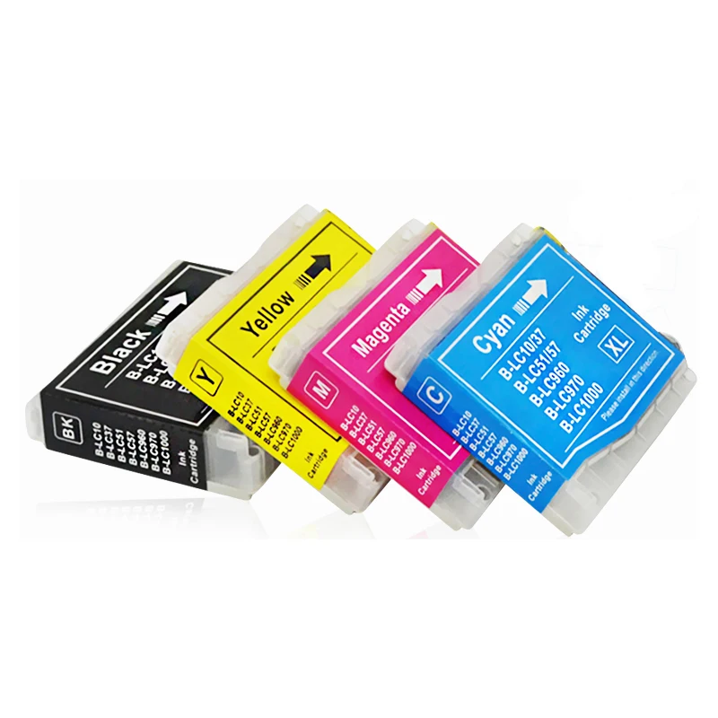 HTL LC51 LC37 LC57 LC970 LC1000 многоразовый картридж для принтера brother DCP-130C 135C 150C |