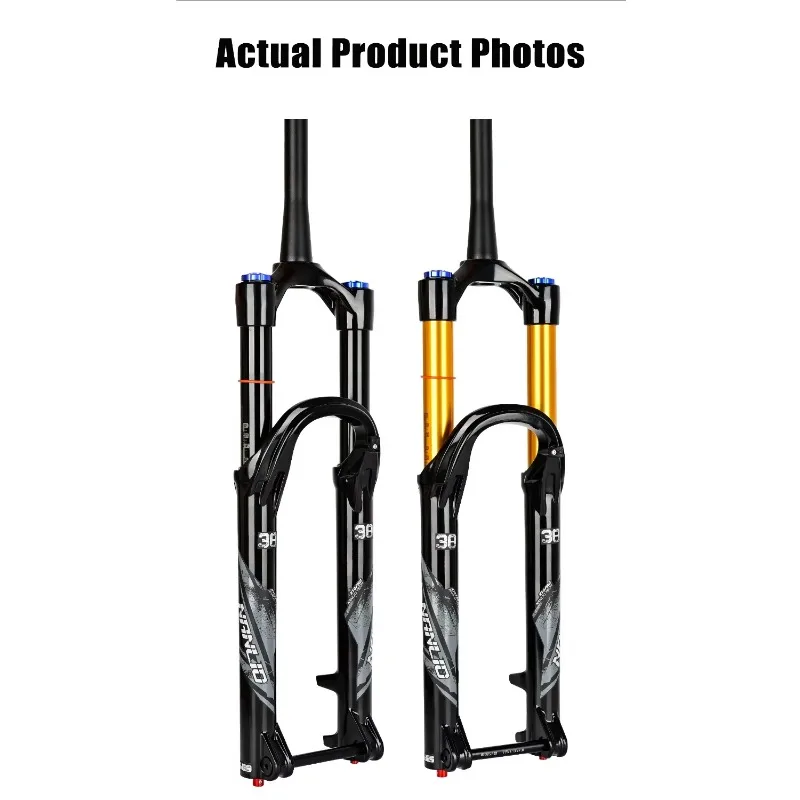 Вилка NANLIO X10 PRO Oil-Air MTB 27.529 BOOST 110x15 мм, ход 160180 мм, передняя вилка для эндуро-велосипеда. (art.: 3920dd3076fdb) - 3920dd3076fdb