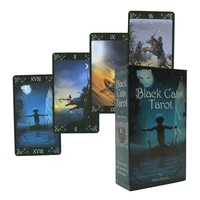 english italian spanish french german portuguese tarot pdf guide book board games divination deck black cards for beginners
