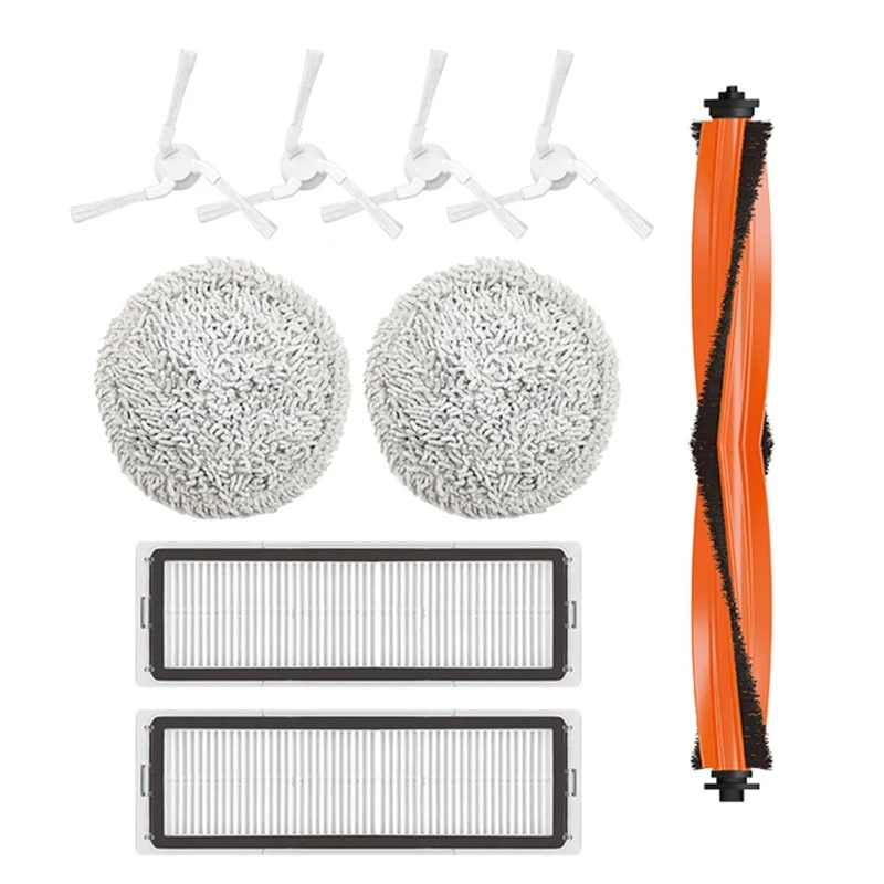 

18X Mop Main Side Brush Filter For Xiaomi STYTJ06ZHM Accessories For Mijia Pro Self Cleaning Robot Vacuum Cleaner Parts
