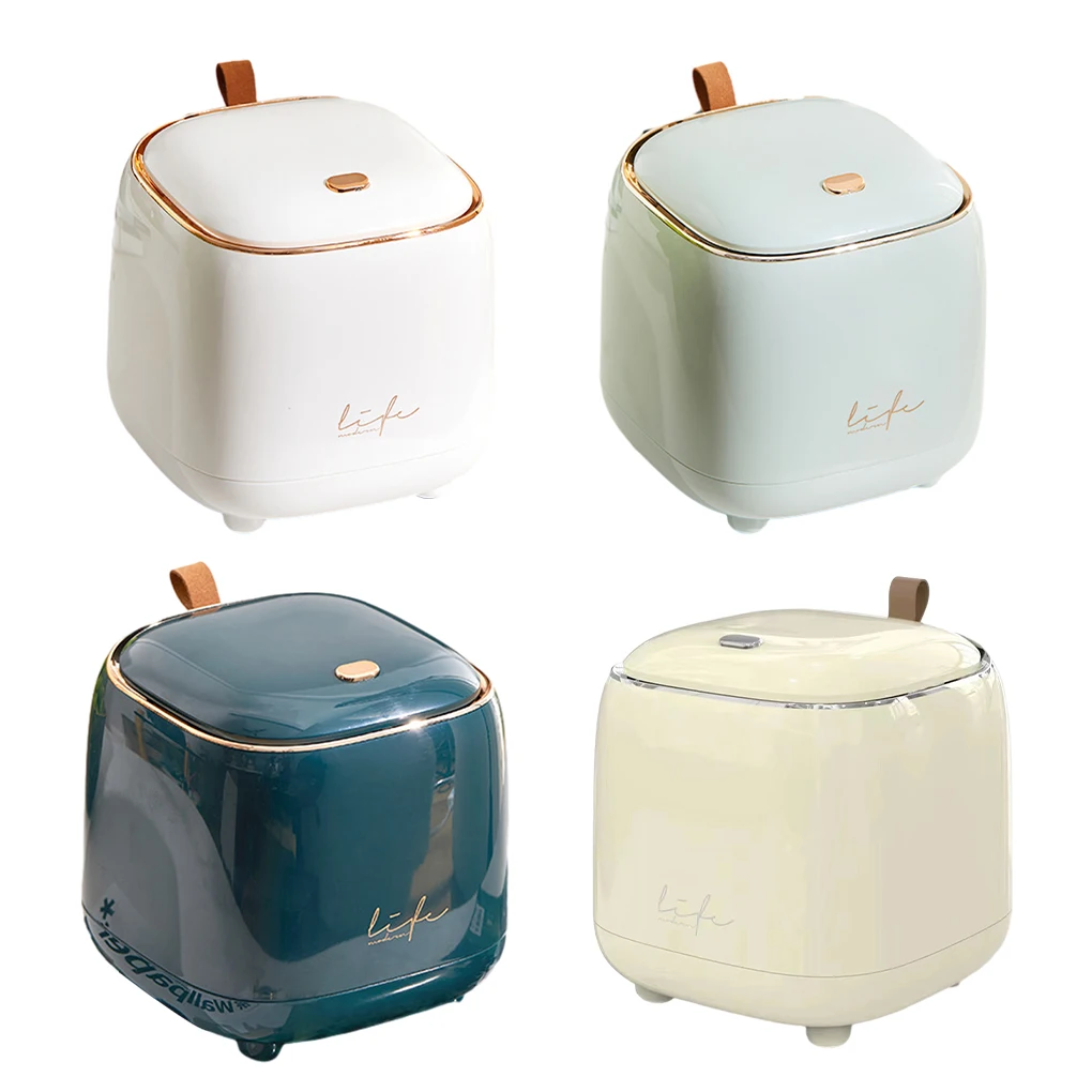 

Wide Application Desktop Trash Bin With Pressing Mechanism Pressing Desktop Trash Aste Container