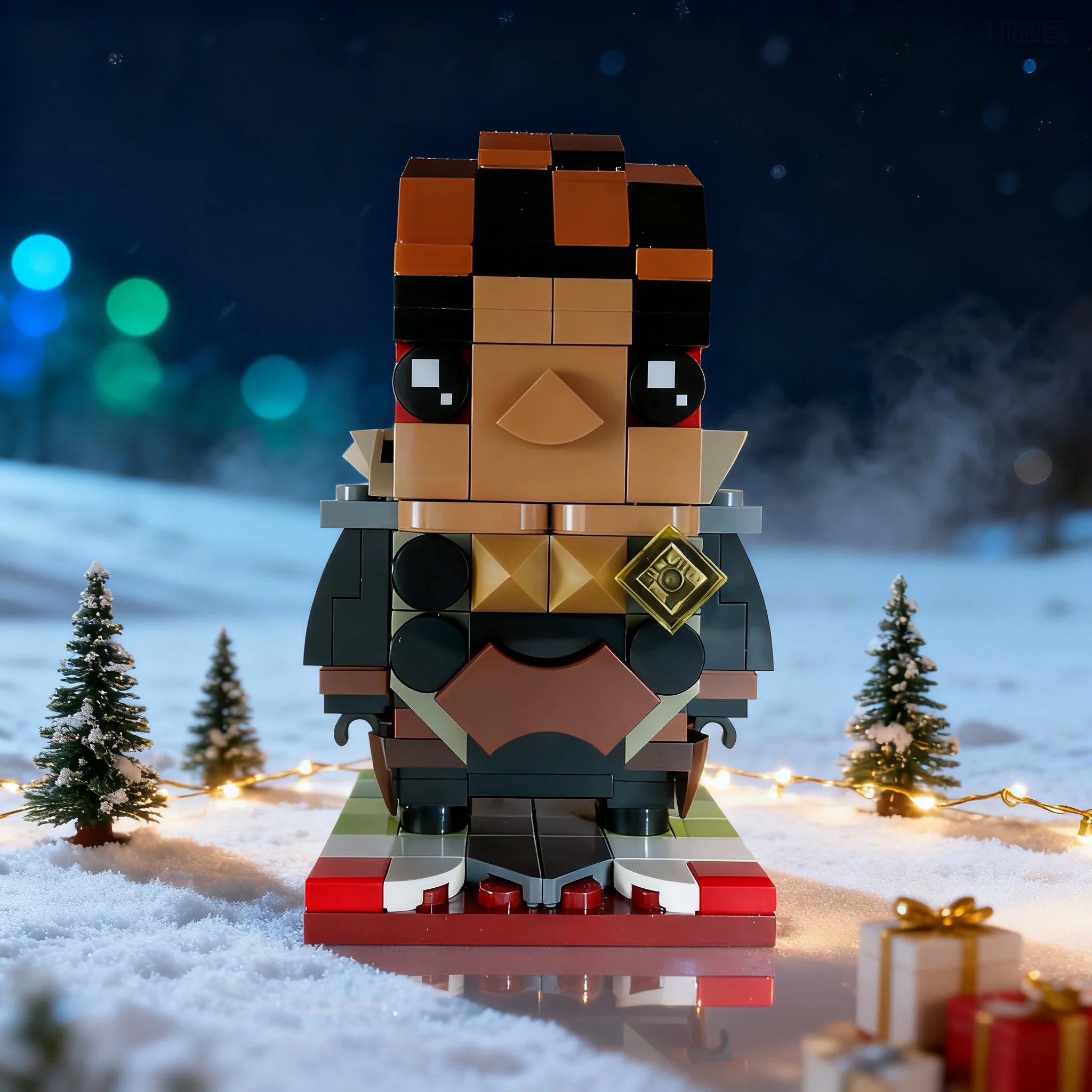 Фото 256 шт. MOC Babylon 5 Ta'Lon BrickHeadz, модель строительных блоков, рождественский подарок, игрушка, конструктор, декоративное изделие, художественные блоки для сборки. №3