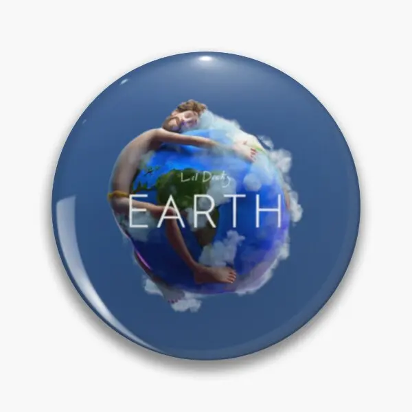 Lil Dicky Earth Мягкая пуговица булавка для влюбленных декор креативная милая одежда