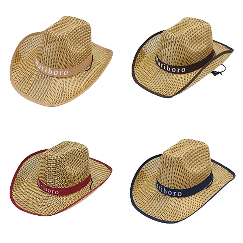 Новый стиль светодиодная ковбойская шляпа пляжный маскарадный концерт ночной