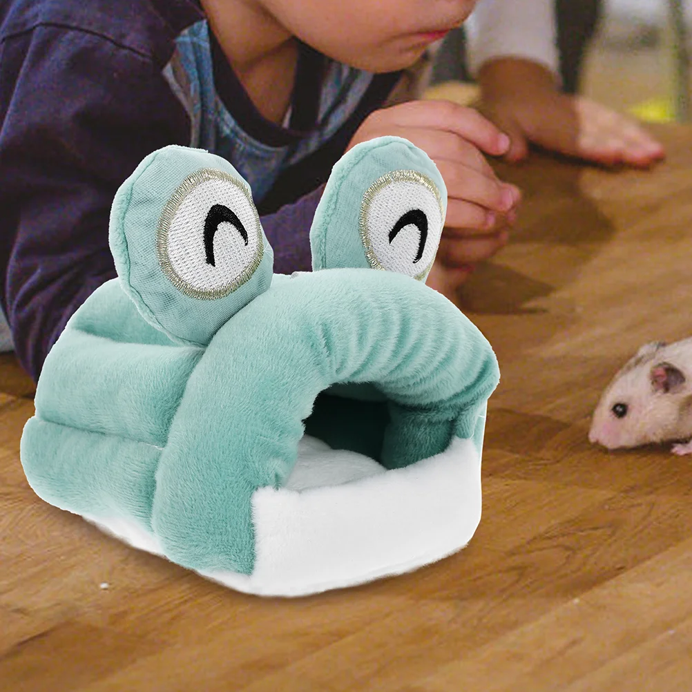 Хомяк теплое хлопковое гнездо шиншилла домик хижина домашнее милое убежище
