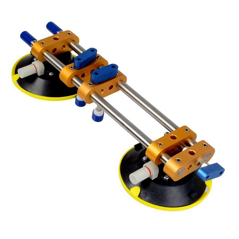 

1pc seamless Stone Seam Setter Manual Rubber Vacuum leveling Setter for joint with 6" Suction Cups