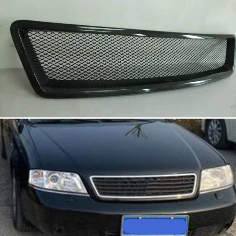 

For Audi A6 C5 1999 2000 2001 2002 Year Racing Grille Front Bumper Grill Body Kit Accessories