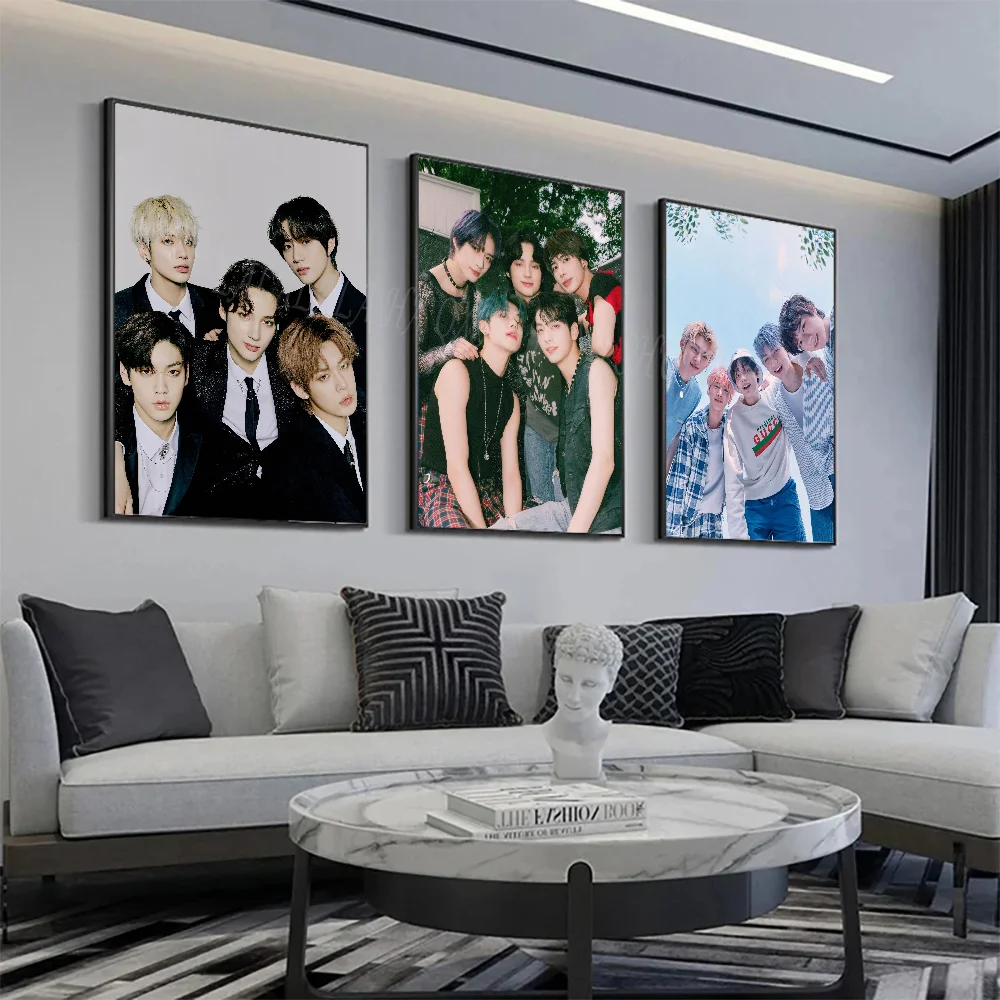 South Korean Boy Group T-TOMORROW X-X T-TOGETHER Poster Wall Art Home Decor Room Digital Painting Living Restaurant