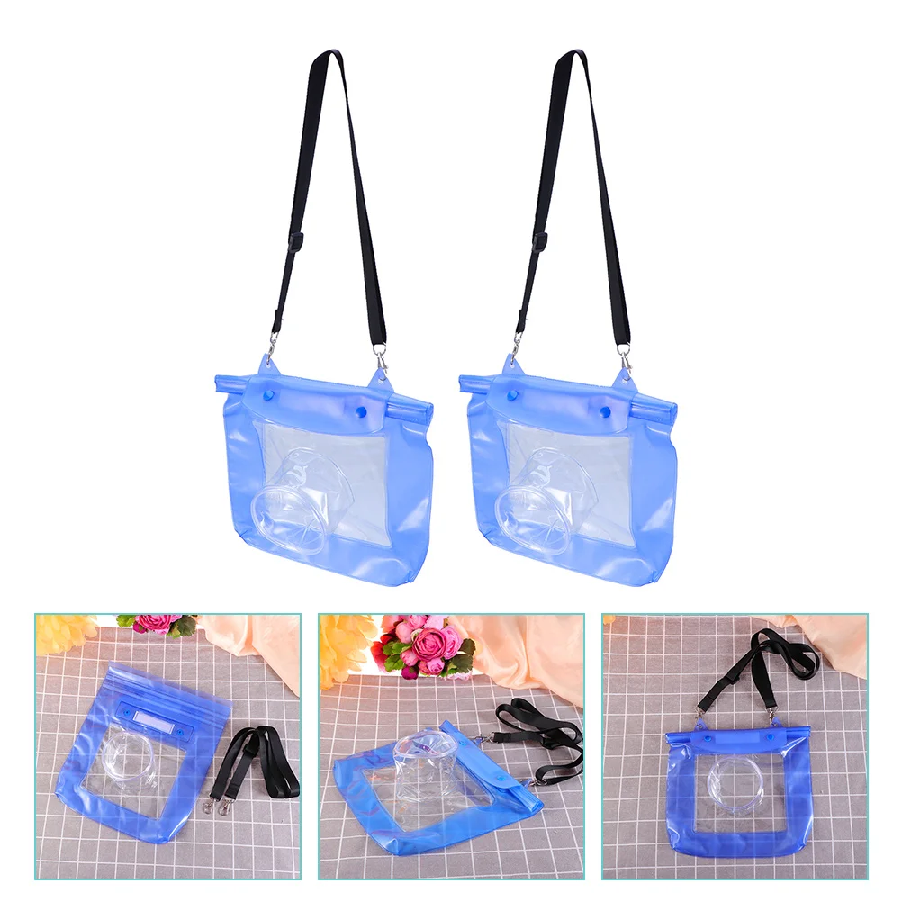 

2pcs Underwater DSLR Camera Bag Lightweight Waterproof Camera Waterproof Bag Underwater Housing Cases