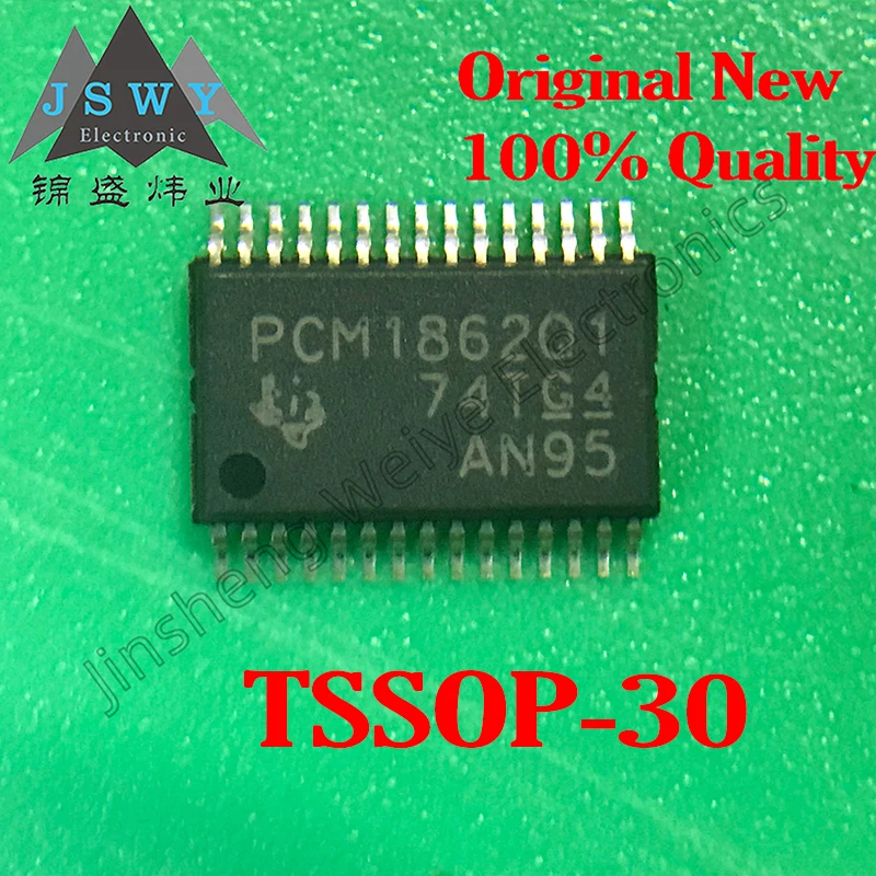 5PCS PCM1862QDBTRQ1 PCM1862QDBTR PCM1862Q1 TSSOP30 Audio Analog-to-Digital Converter 100% Brand New Authentic Electronic