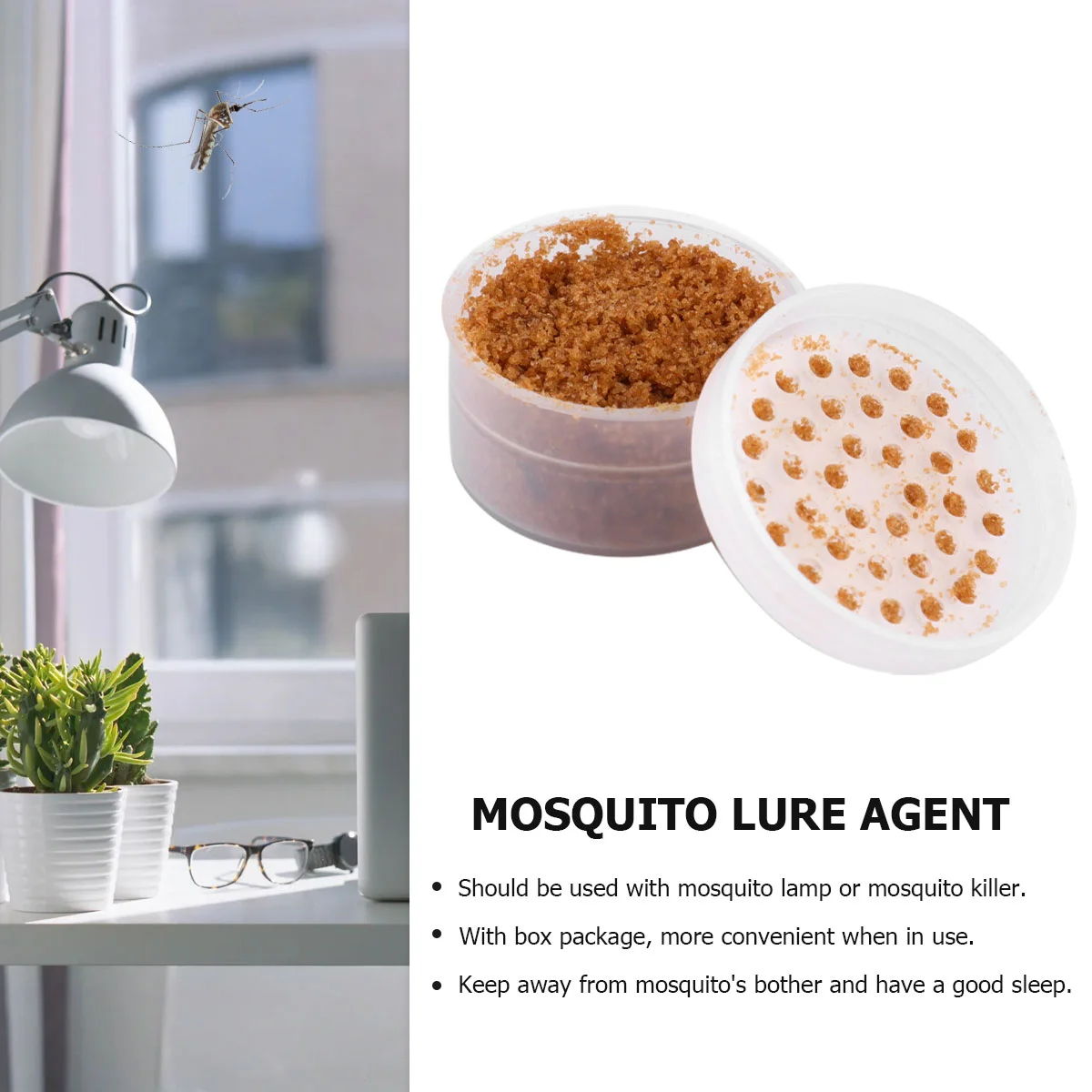 Mosquito Attractant Trap Lamp Parts Killer Helper Lure Agent Optional Household