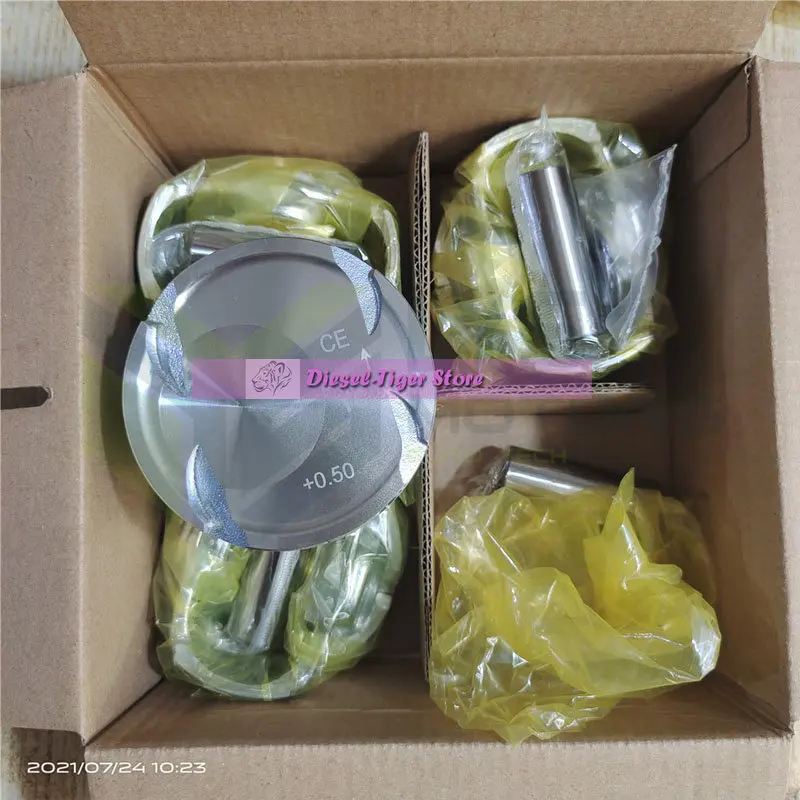 

Поршень 23041-2BCA0 23410-2BCA0 23041-2BAA0 23410-2BAA0 230412BAC0 230412BAB0 для HYUNDAI Veloster 1,6 T для KIA OPTIMA 1,6 T, 4 шт.