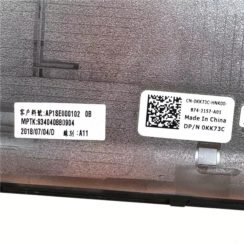 Новый оригинальный сменный чехол для ноутбука DELL Latitude 5580 5590 5591 Precision 3520 3530 M3520 0KK73C