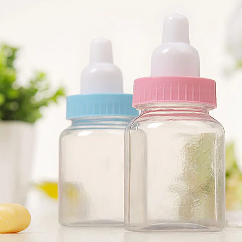 

60pcs Kids Pacifier Bottles Baby Shower Candy Sweet Box for Party Holiday Christmas Decoration Wedding Birthday Gift