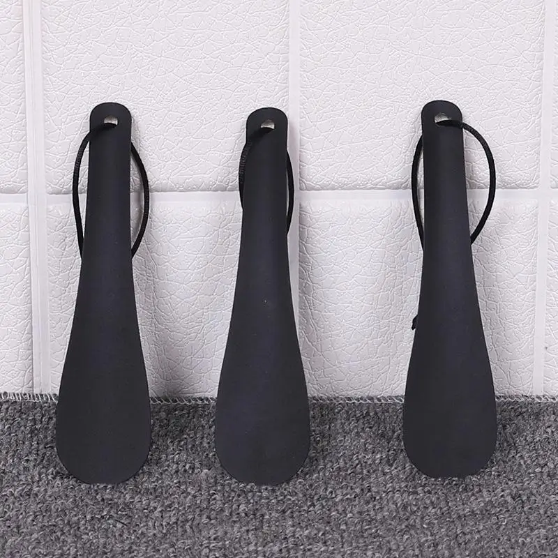 S High Quality Stainless Steel Shoes Horn Super Long Spoon Shape Shoehorn Flexible Anti-slip Shoe Lifter