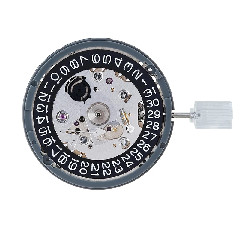 NH35/NH35A Japanese Original Mechanical Movement White/Black Disc  Automatic Mechanism High Precision
