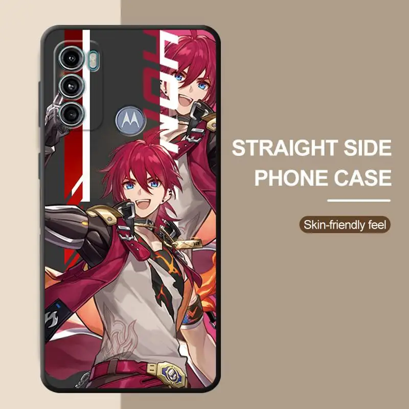 phone Cases for Motorola Moto G22 G51 5G case G30 G9 Power 30 G73 G32 G200 fundas Antiscratch cover Honkai Star Rail Luka Arlan